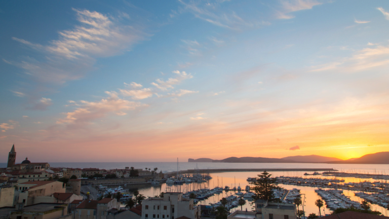 Sardinia, Weather for July, Italy