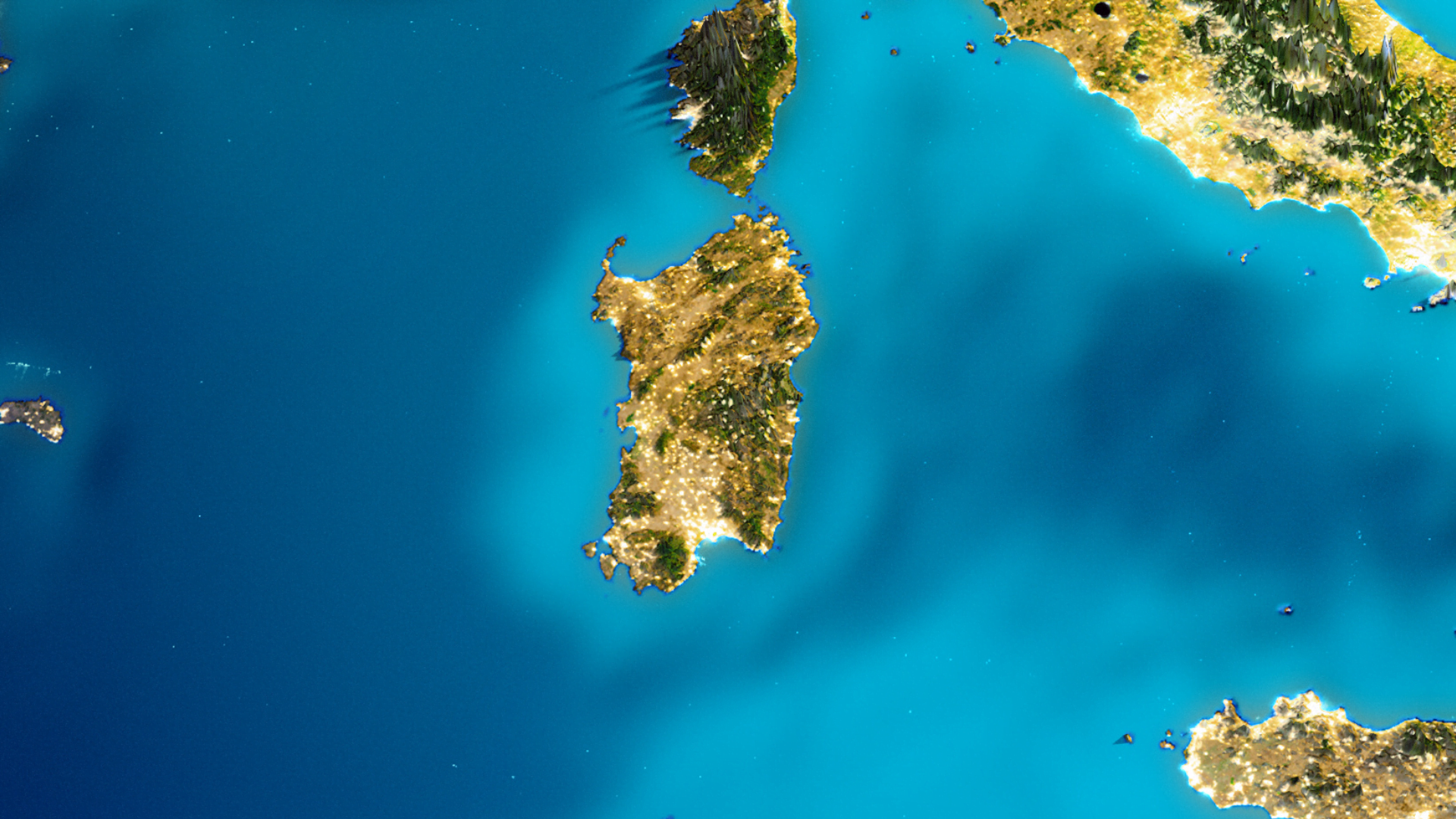 cartina della sardegna con tutti i paesi