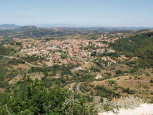 Panorama di Laconi
