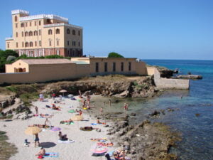 Spiaggia e Villa Las Tronas